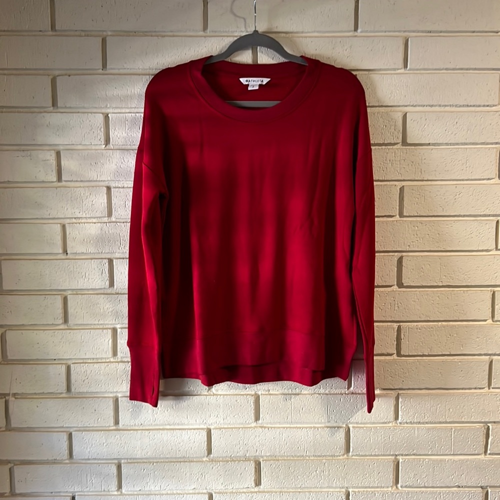 New Athleta coaster luxe sweatshirt